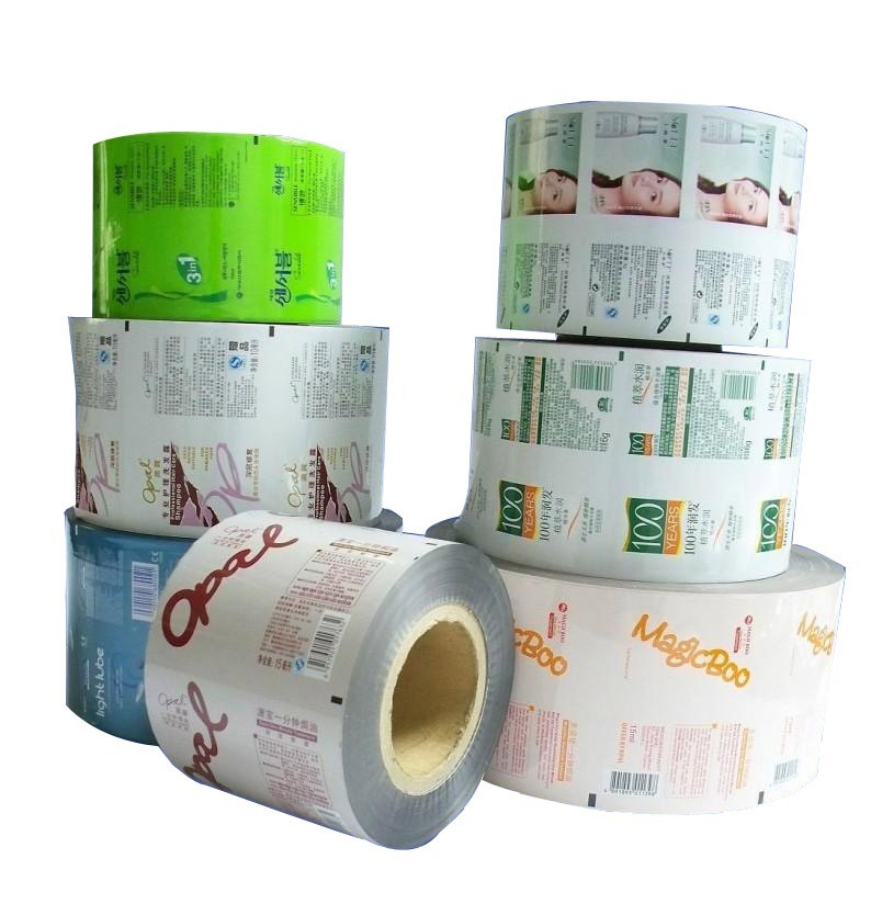 Laminated Aluminum Foil Packaging Roll Film Gravure Printing Custom Printed