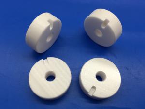 China Non Conductive Round Zirconia Machinable Ceramic Block / Beads / Insulator wholesale
