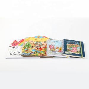 China Coated Paper Custom Printed Booklets / Luxury Story Children Board Book wholesale