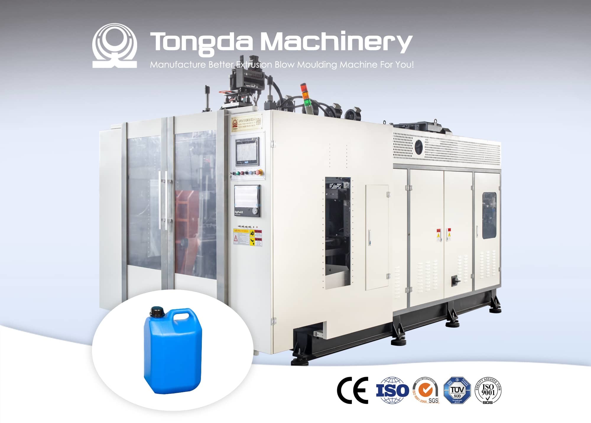Laundry Detergent Daily Chemical Bottle Blow Molding Machine Fully Automatic