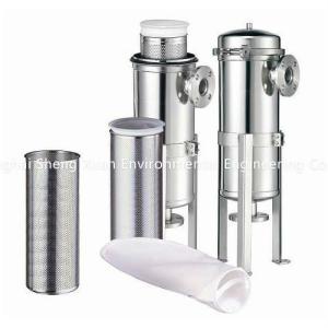 China Fluid Filtration 114MM Cylinder Bag Filter Housing wholesale