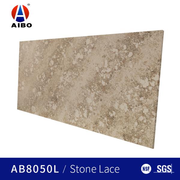 Quality High Hardness 18 MM Calacatta Quartz Stone  for Home Building Materials for sale