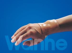 China 80x30mm Wanhe Medical Silicone Gel Sheet Adhesive GMP wholesale