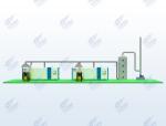 10Tons Home Food Kitchen Waste Composting Decomposer Machine Recycling Equipment