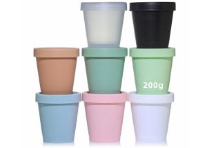 China SGS 200ml 250ml Wide Mouth Cosmetic Jar wholesale