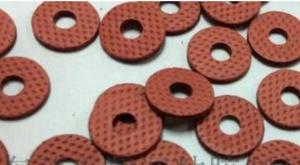 China 0.25mm Red Rigid Mylar Lithium Battery Paper Insulation Cotton Fiber wholesale