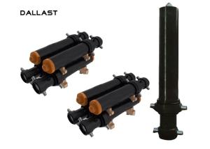 China 1 Acting Truck Hydraulic Lift Cylinder Heavy Duty Concrete Pump , Hydraulic Oil Cylinder wholesale