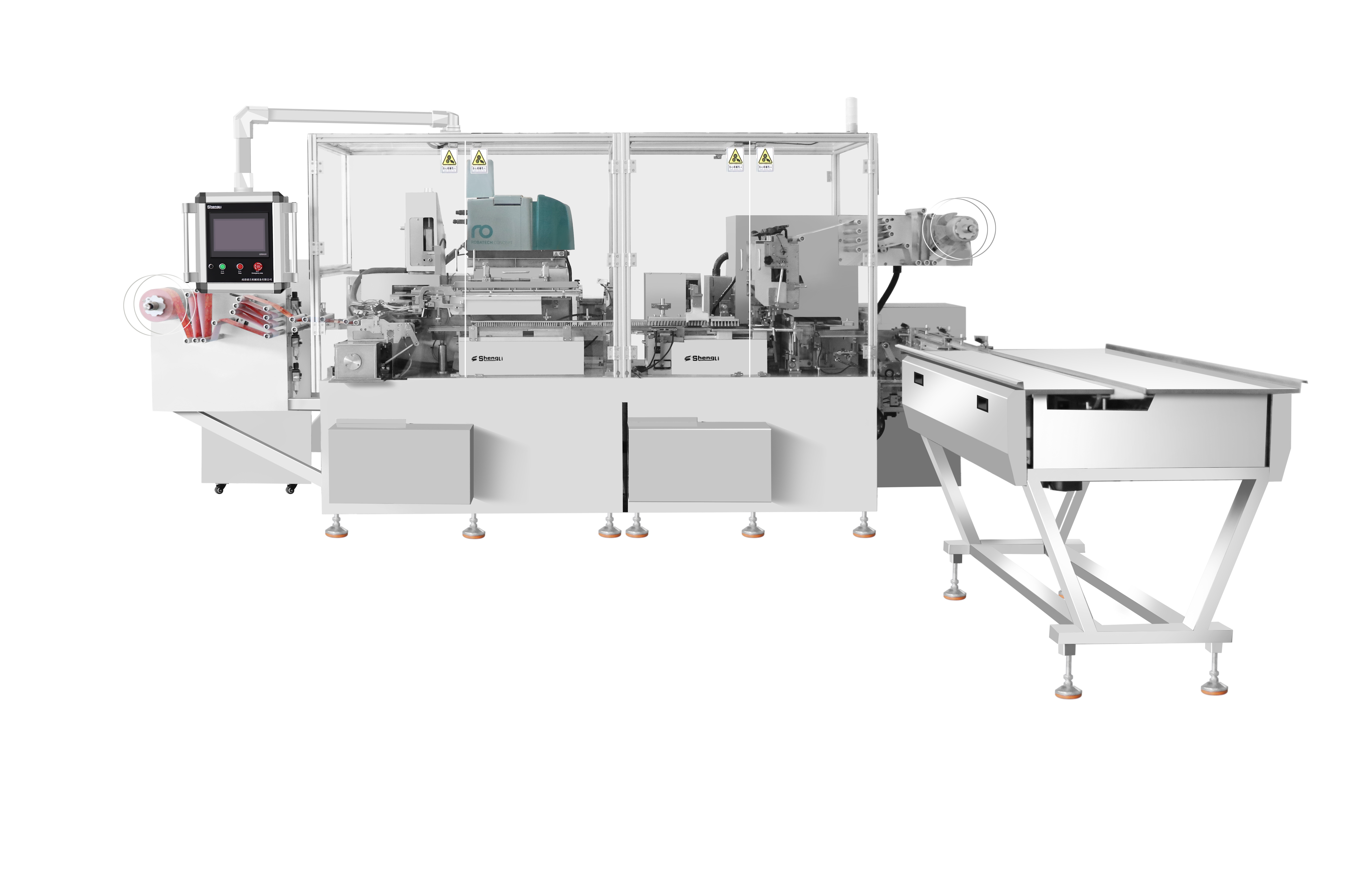 220V 50/60Hz Chocolate Tablet/Bar Fold Packing Machine for Local Service Location