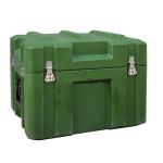 Waterproof Plastic Rotomolded Storage Box , LLDPE Military Storage Container
