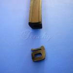 Vehicle Gasket Sealing Silicone Sponge Rubber Extrusions Low Flammability No