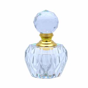 China Luxury 3ml Empty Crystal Essential Oil Bottle Hot Stamping Shockproof wholesale