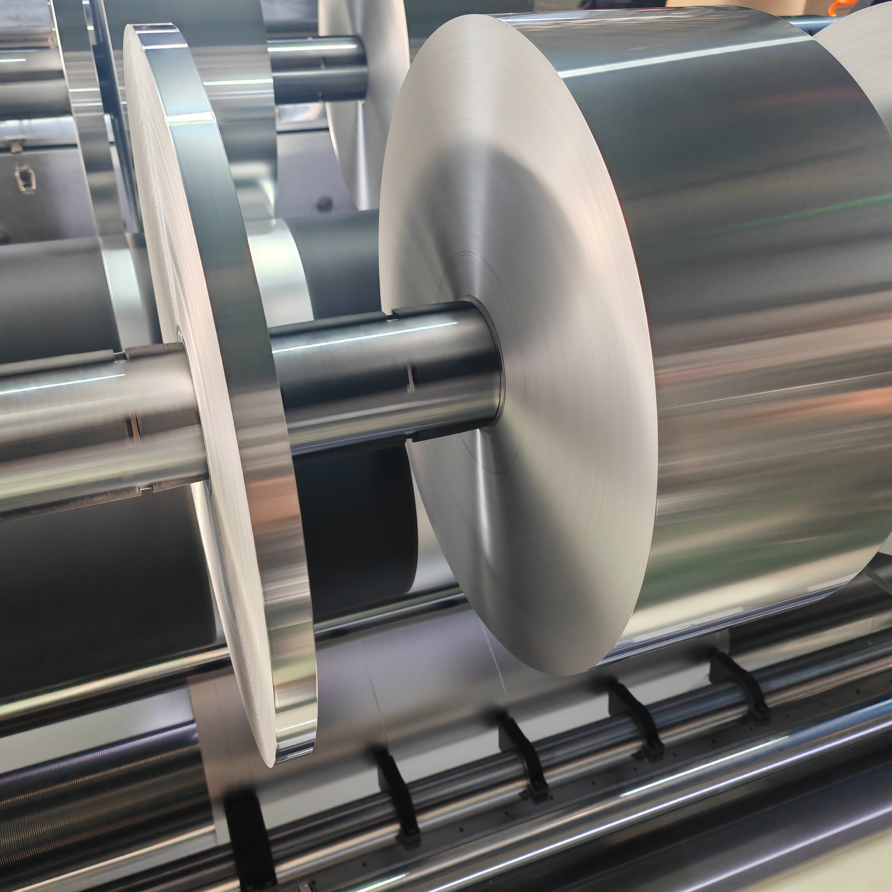 8011 O 55mic 70mic Thickness Aluminum Strip Foil For Flexible Duct