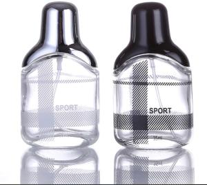 China Square Refillable OEM ODM Glass Perfume Spray Bottle 30ml wholesale