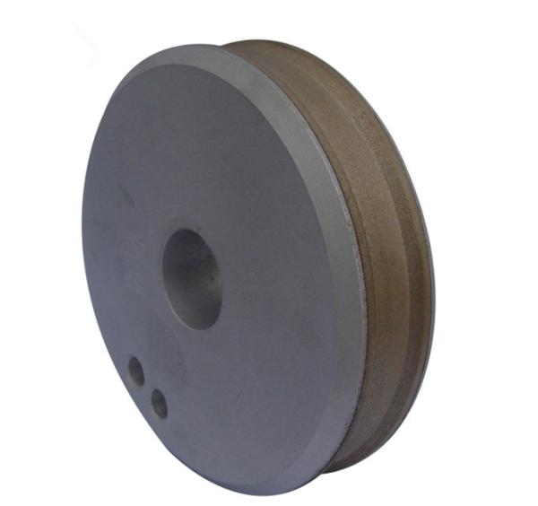 Customized Metal Bonded Diamond Grinding Wheels , Groove Flat Grinding Wheel