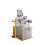Mobile Incinerator Waste Disposal Furnace Silver Blue High Temperature Resistant