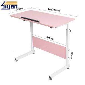 China European Tyle Pink Adjustable Table Top 15mm-25mm Thickness , 1 Year Warranty wholesale