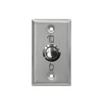 HS50 Thin faceplate Stainless Steel Push Button,Output NO/COM
