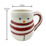 Christmas Series Coffee Water Milk Snowman Cup Cute Christmas Mug Ceramic Mug