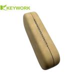Metal Portable Primary Color Style Vintage Oil Wax PU Leather Stylish Eyewear