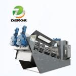 SS304 Sludge Dewatering Equipment Automatic Solid Liquid Separator Machine