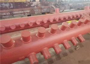 China High Performance Carbon Steel Boiler Manifold Headers For Central Air Conditioners Oem wholesale