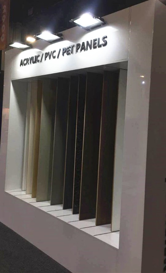 high gloss Acrylic sheet faced mdf board for 1-2mm acrylic sheet