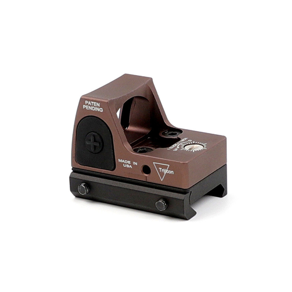 Mini RMR Red Dot Sight Collimator Glock Rifle Reflex Sight Scope Fit 20mm