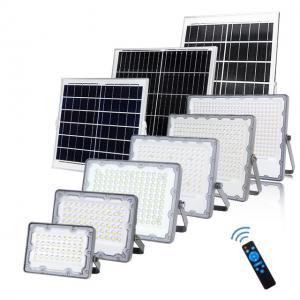 China 100w High Powered LED Solar Flood Lights With Motion Sensor Outdoor Dusk To Dawn wholesale