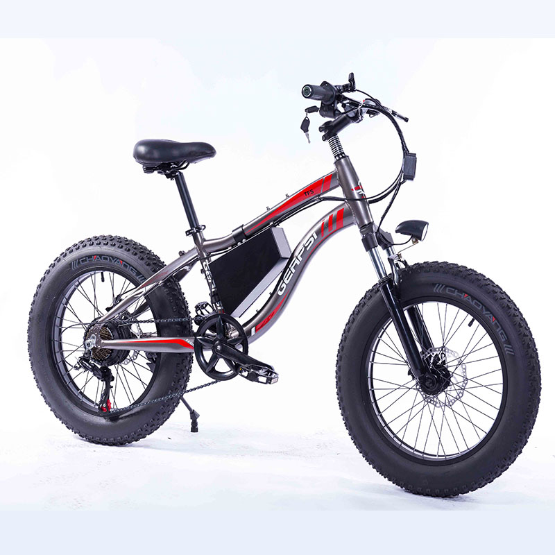 7 Speed Fat Wheel Electric Bike Mountain Beach Use Snow Resistance 26 Inch