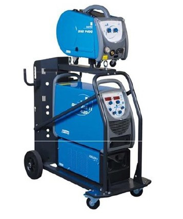 MIG Welding Robot For Rubbish Bin With Laser Seam Tracking Robotic Laser Welding Machine