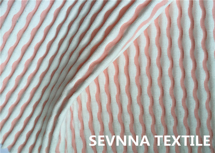 Rotary Printing Recycled Polyester Fabric Semi Dull Shade With Good Stretch
