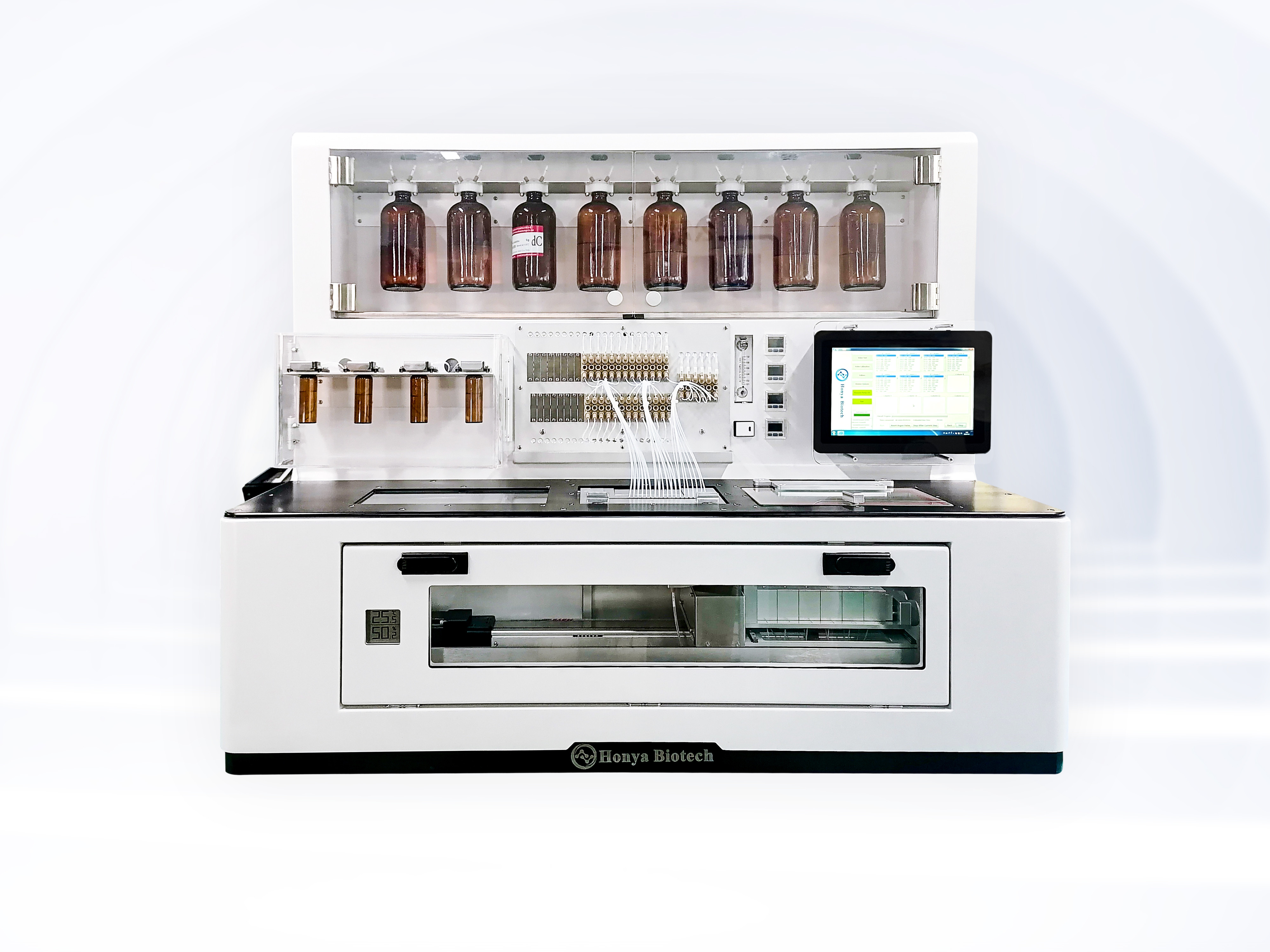 HY-12 Oligo Synthesizer Optional Trityl Monitor Standard 12 Amidite Position Genomics Medicine Medium Throughput