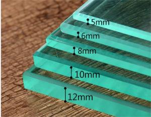 China GP-001 Clear Safety Tempered Glass Panels 3mm-19mm wholesale