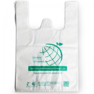 China EN13432 20mic Eco Friendly Trash Bags 100% Biodegradable Plastic Bags wholesale