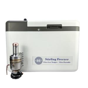 China Portable Vaccine Ultra Low Temperature Stirling Freezer -80C for Medical Transportation wholesale