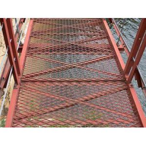 Galvanized Diamond Expanded Metal Mesh 3.0mm -8.0mm Thickness