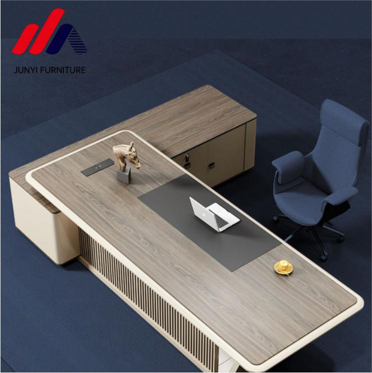 Customized Colors Modern Wood Home Office Computer Desk with Customizable Drawer