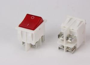 China 6 Pin Dpdt Boat Rocker Switch On - Off - On Over 100mΩ Insulation Resistance wholesale