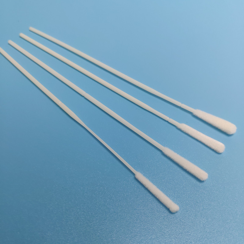 EO Sterile Nasal Sample Collection Nylon Flocked Swabs