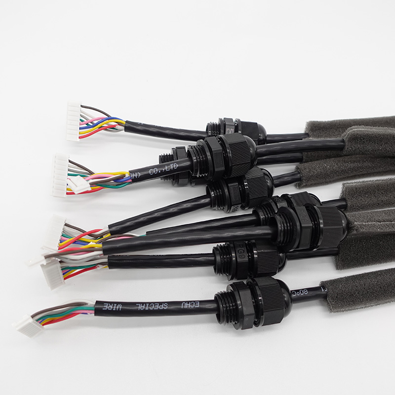 Custom Copper Conductors Wire and Battery Harness Assembly for Length Customer Request