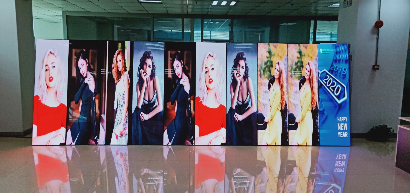 Indoor TV Program 1000nits 1500cd/sqm Stage LED Screen IP20