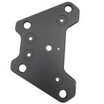 Aluminum Alloy Motor Mounting Base , Polishing CNC Processing Services
