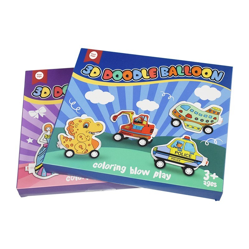 Children Toy Graffiti Balloon Painting Drawing Set 3D Doodle Balloon Set