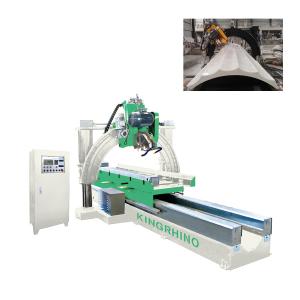 China 1400mm Diameter Automatic Stone Column Slot Cutting Machine For Marble Granite wholesale