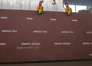 China SSAB 500 Wear Resistant Steel Plates 15mm 500 Bhn Steel Plate wholesale