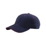 Constructed Outdoor Baseball Caps Low Profile 6 Panel Hat UL Approval