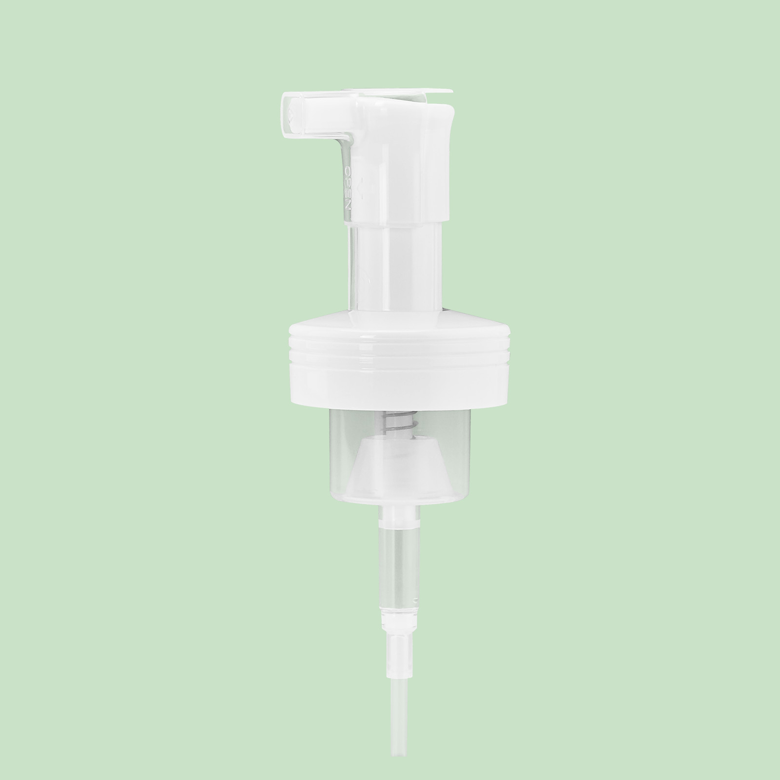 Custom Tube Length Durable Foaming Soap Pump With Durable Material 43/400