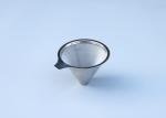 Reusable Hygienic Metal Stainless Steel Coffee Strainer Out Diameter 89mm-220mm
