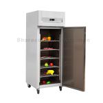 580L Stainless Steel Commercial Freezer Minus 22 Degree Single Door Upright
