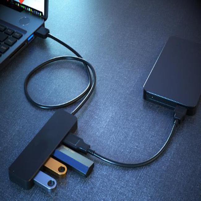 60cm 120cm 4 Port Usb 3.0 Splitter Usb 3.0 Hub Power Adapter